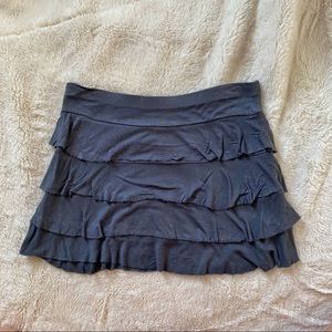 Grey Ambiance Mini Skirt